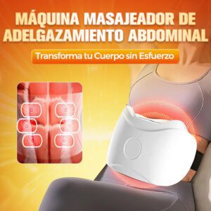 Masajeador Abdominal Eléctrico Inalámbrico para Quemar Grasa y Digerir