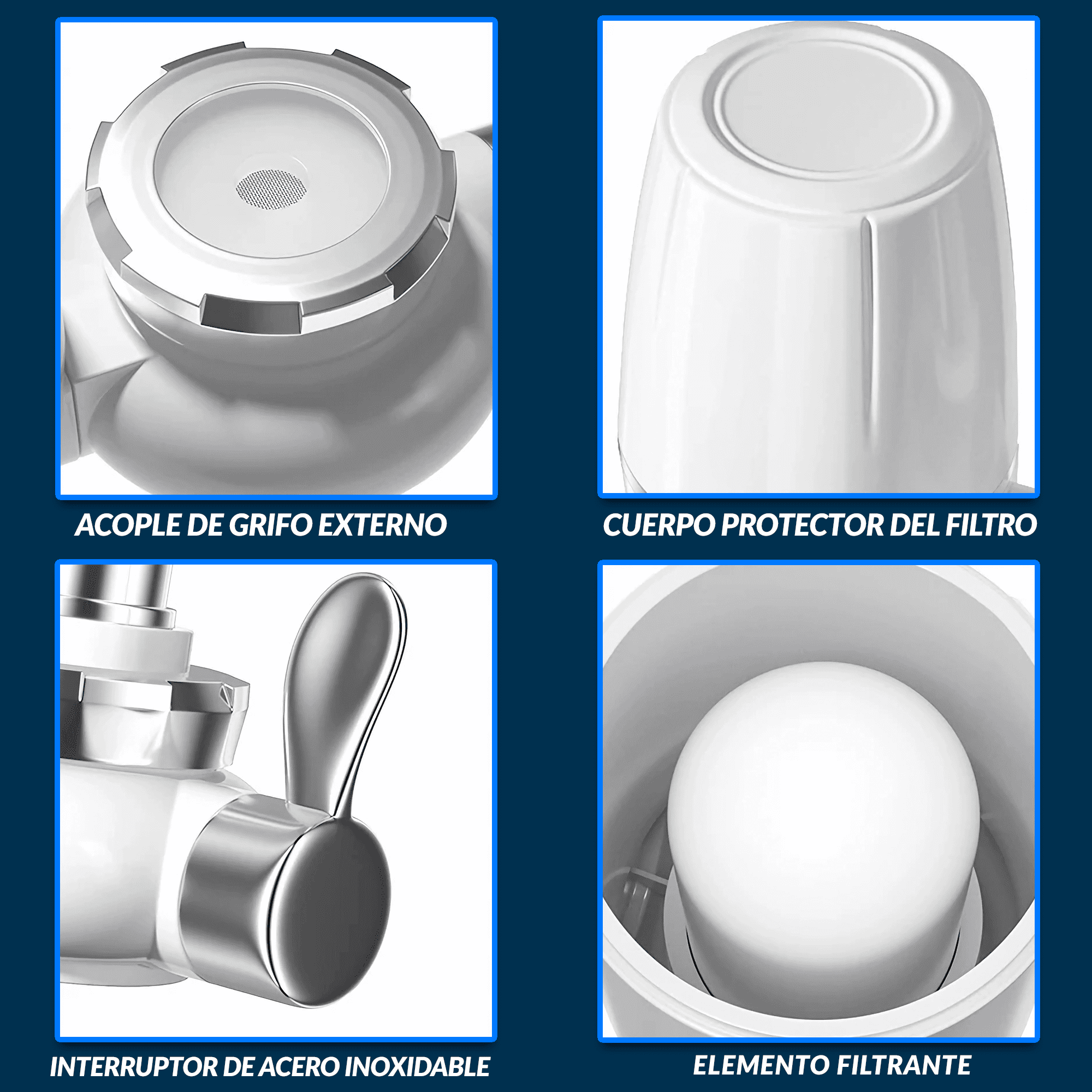 Materiales del filtro