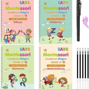 Cuaderno mágico de escritura para Niños 4und
